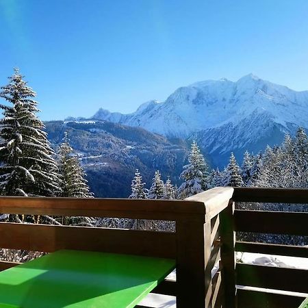 Studio Bettex 4P- Vue Mont-Blanc Saint-Gervais-les-Bains Bagian luar foto