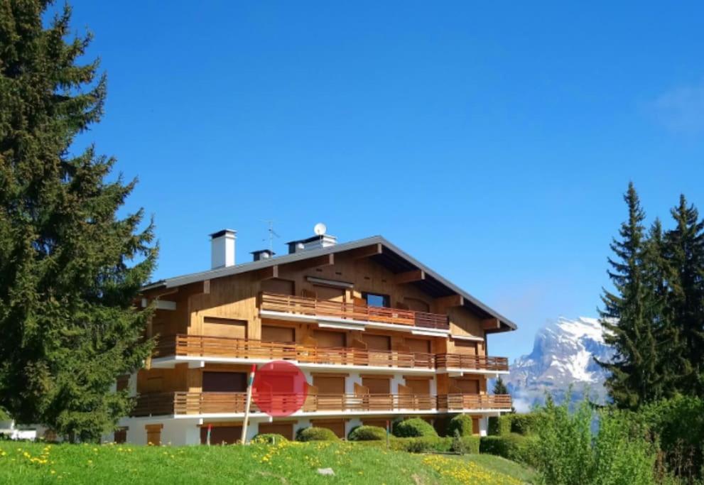 Studio Bettex 4P- Vue Mont-Blanc Saint-Gervais-les-Bains Bagian luar foto