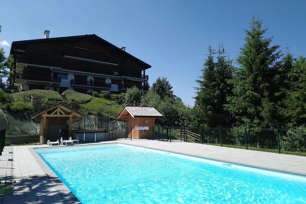 Studio Bettex 4P- Vue Mont-Blanc Saint-Gervais-les-Bains Bagian luar foto
